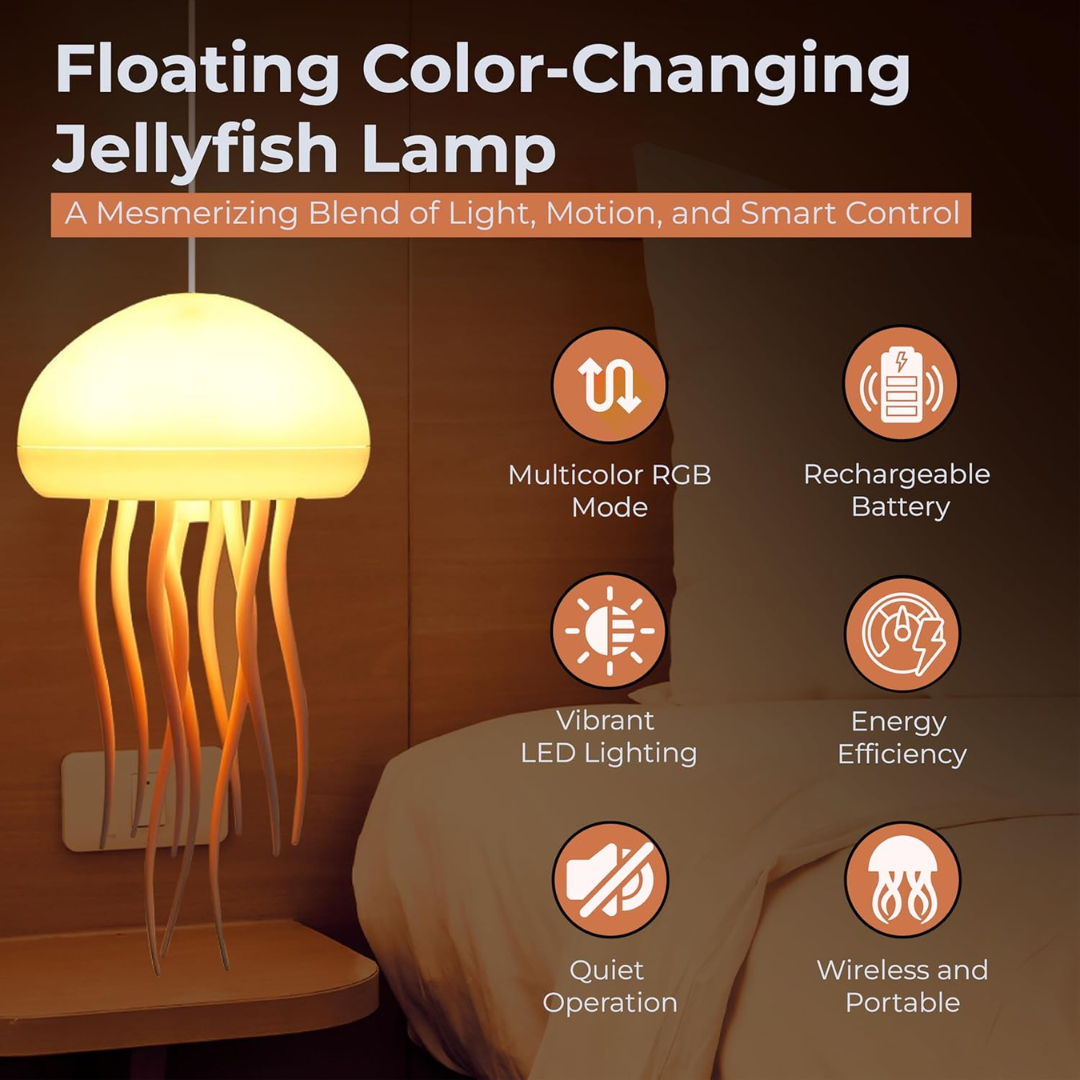 Neon Jellyfish Dream Lamp