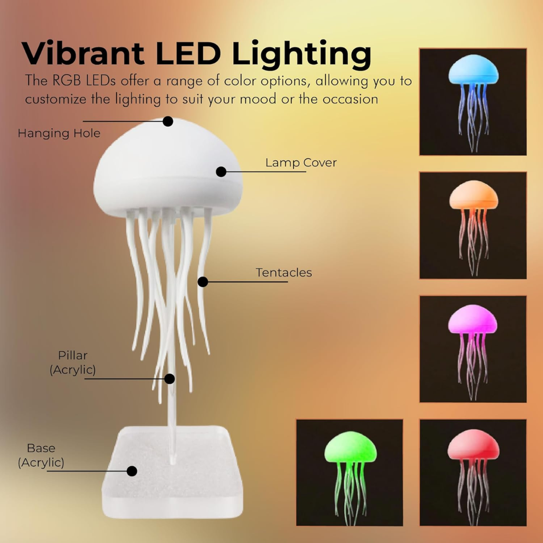 Neon Jellyfish Dream Lamp